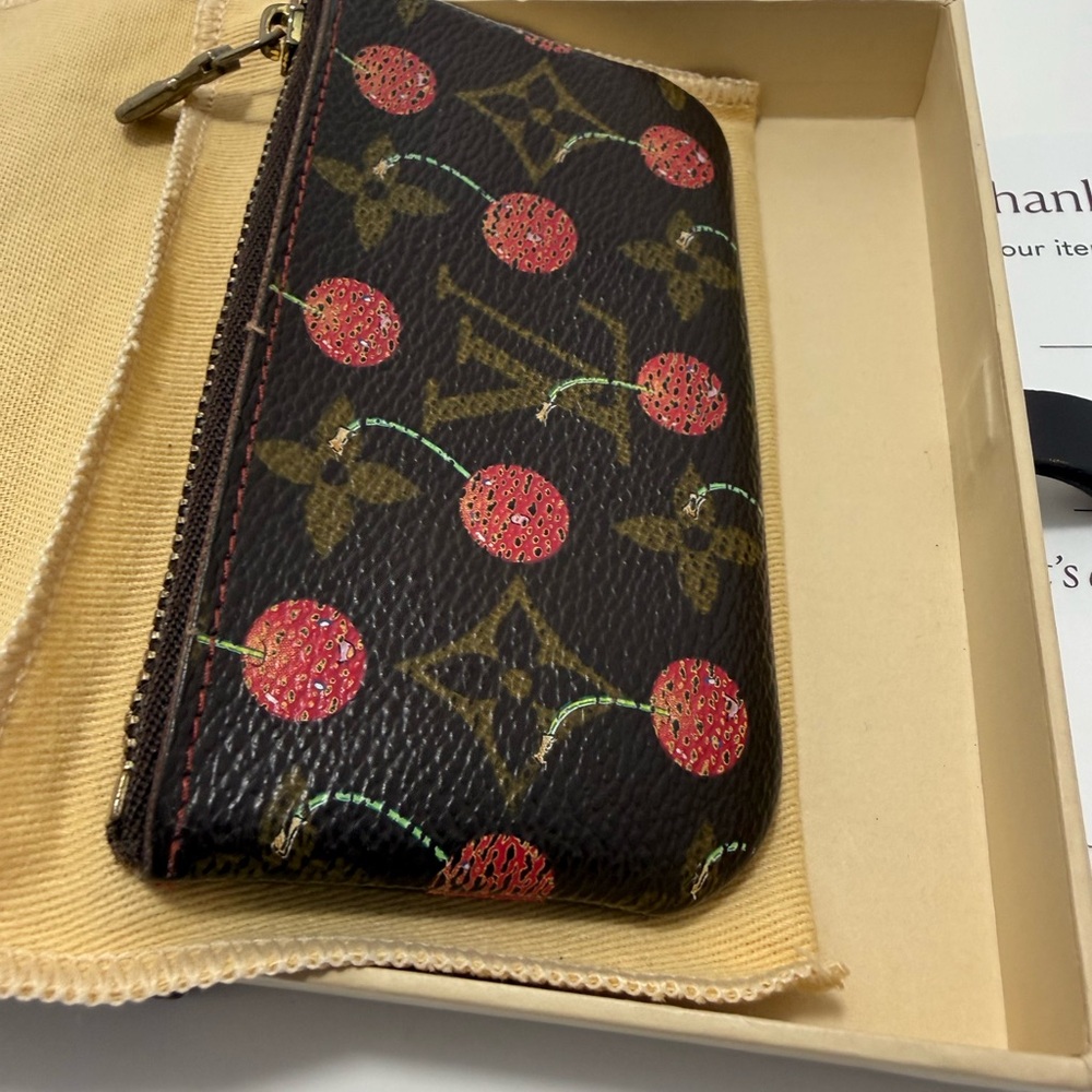 Louis Vuitton Cherry Monogram Key Pouch - Picture 6 of 8